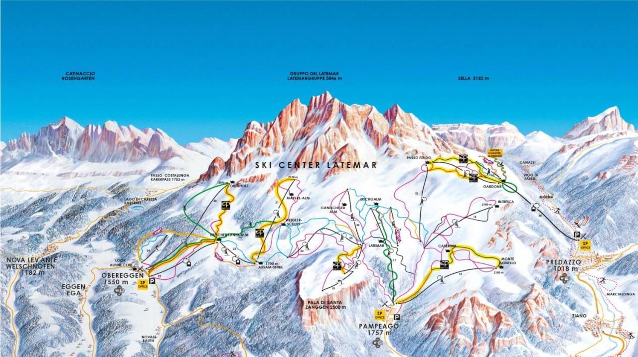Casa Gilda Val Di Fiemme - Dolomiti Apartment Кавалезе Екстериор снимка
